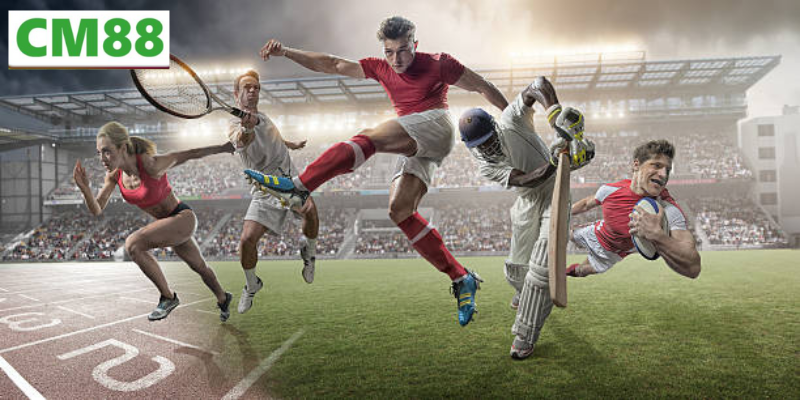 Các môn thể thao nổi bật tại CM88